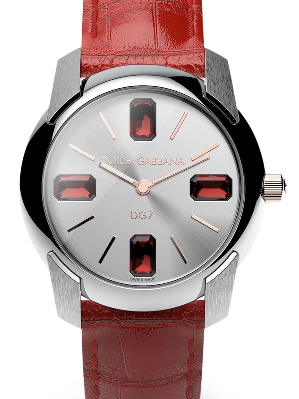 Dolce & Gabbana DG7 Rainbow horloge - Rood