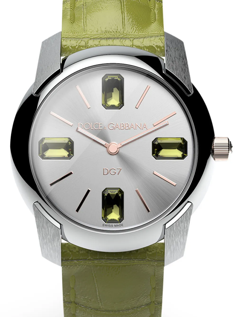 Dolce & Gabbana DG7 Rainbow horloge - Groen
