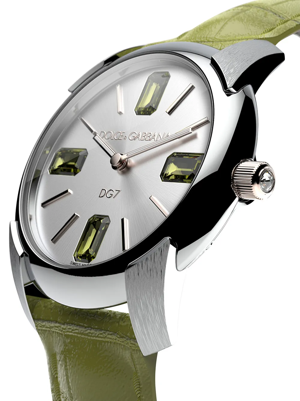  Dolce & Gabbana Dg7 Rainbow 34mm   Grün 