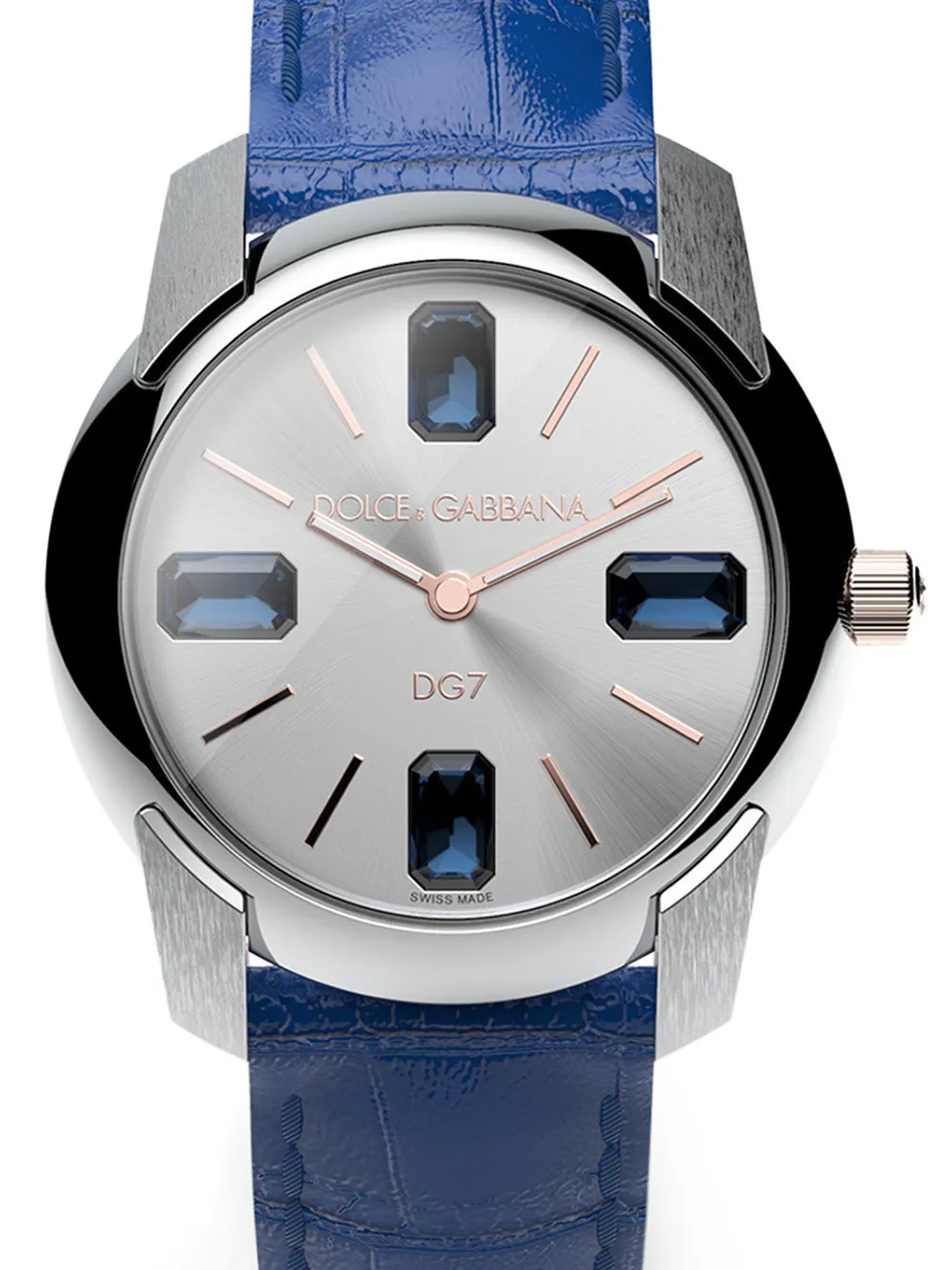 Dolce & Gabbana DG7 Rainbow horloge - Blauw