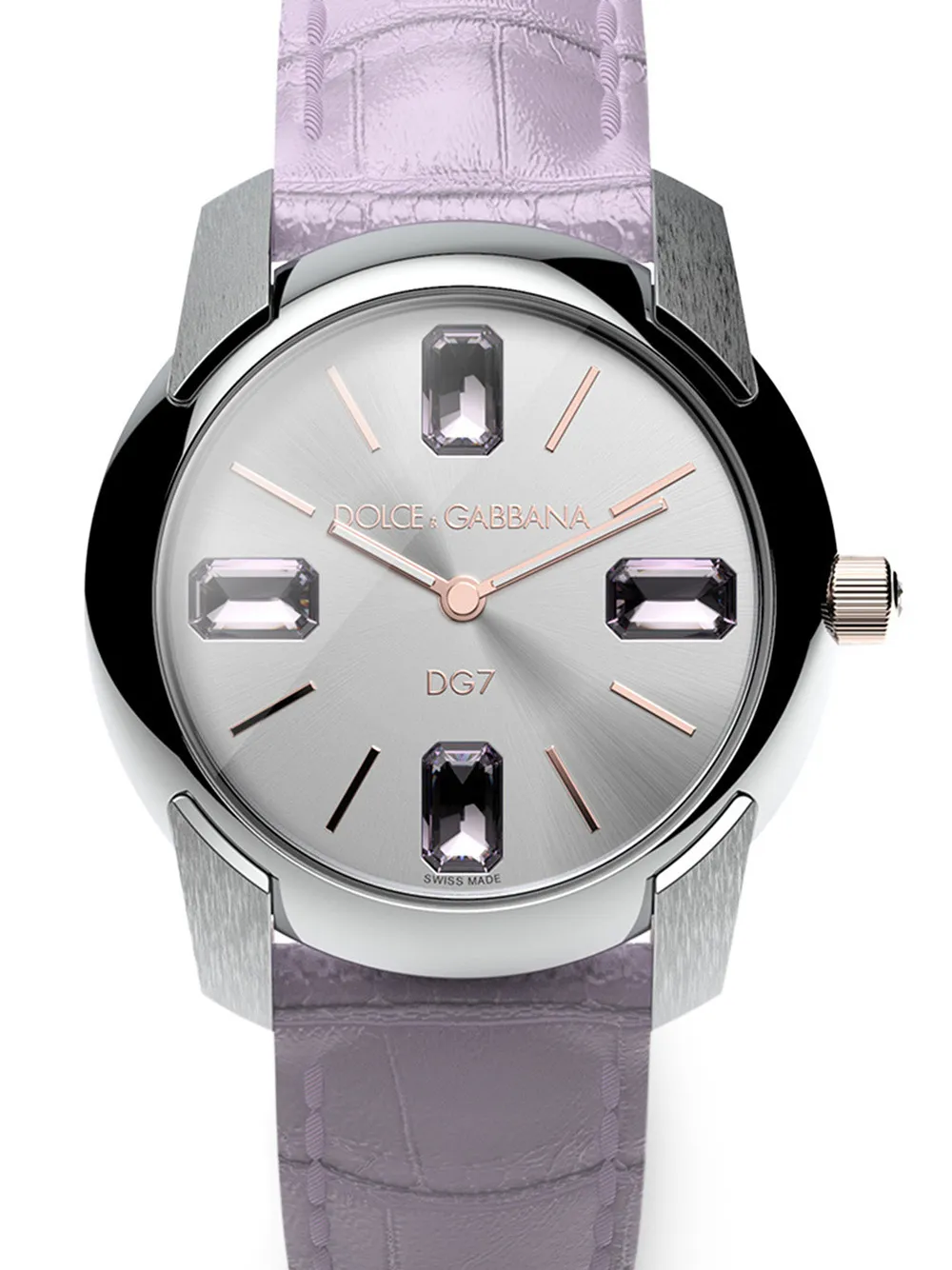 Dolce & Gabbana DG7 Rainbow horloge - Paars