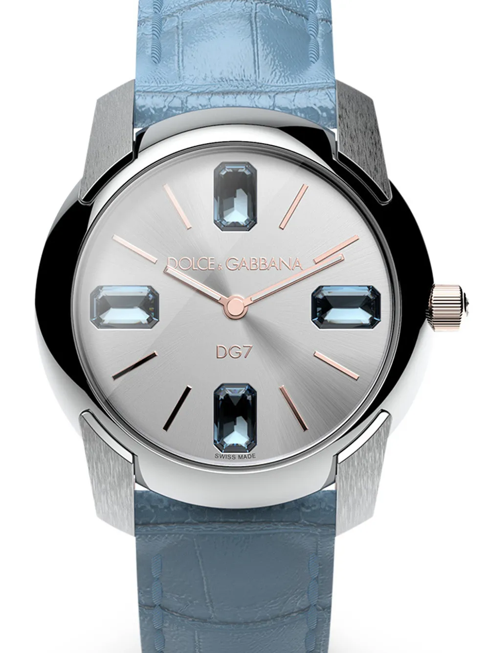  Dolce & Gabbana Dg7 Rainbow 34mm   Blau 