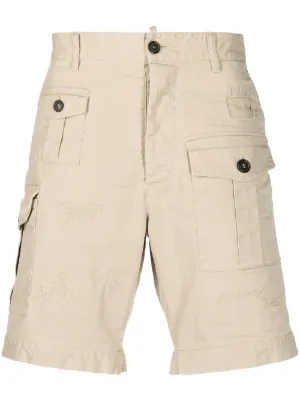 Mens designer cargo shorts Clearance
