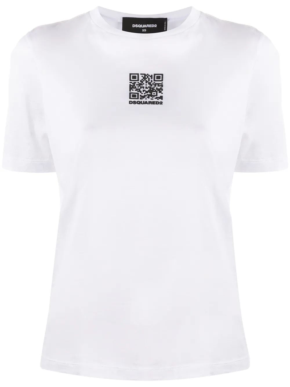 

Dsquared2 playera con logo estampado - Blanco