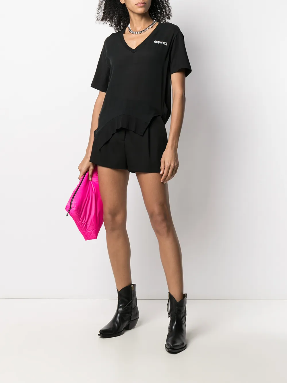 DSQUARED2 playera con abertura en los laterales | Playeras y jerséis | Image 2