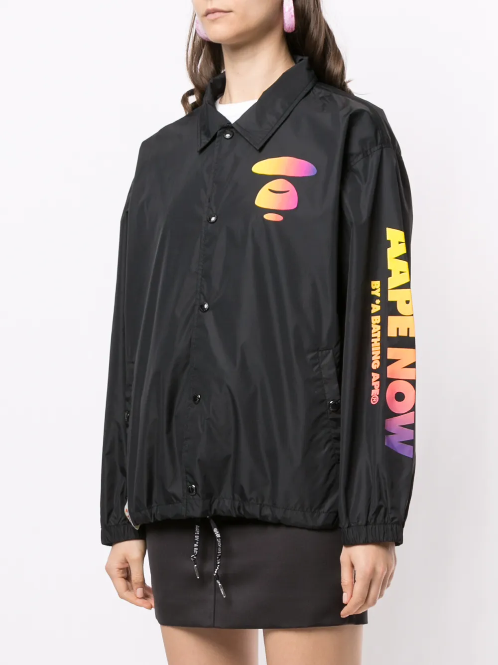 фото Aape by *a bathing ape® легкая куртка с логотипом