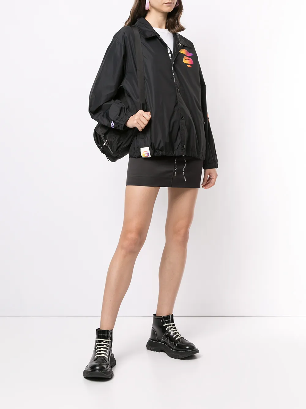 фото Aape by *a bathing ape® легкая куртка с логотипом