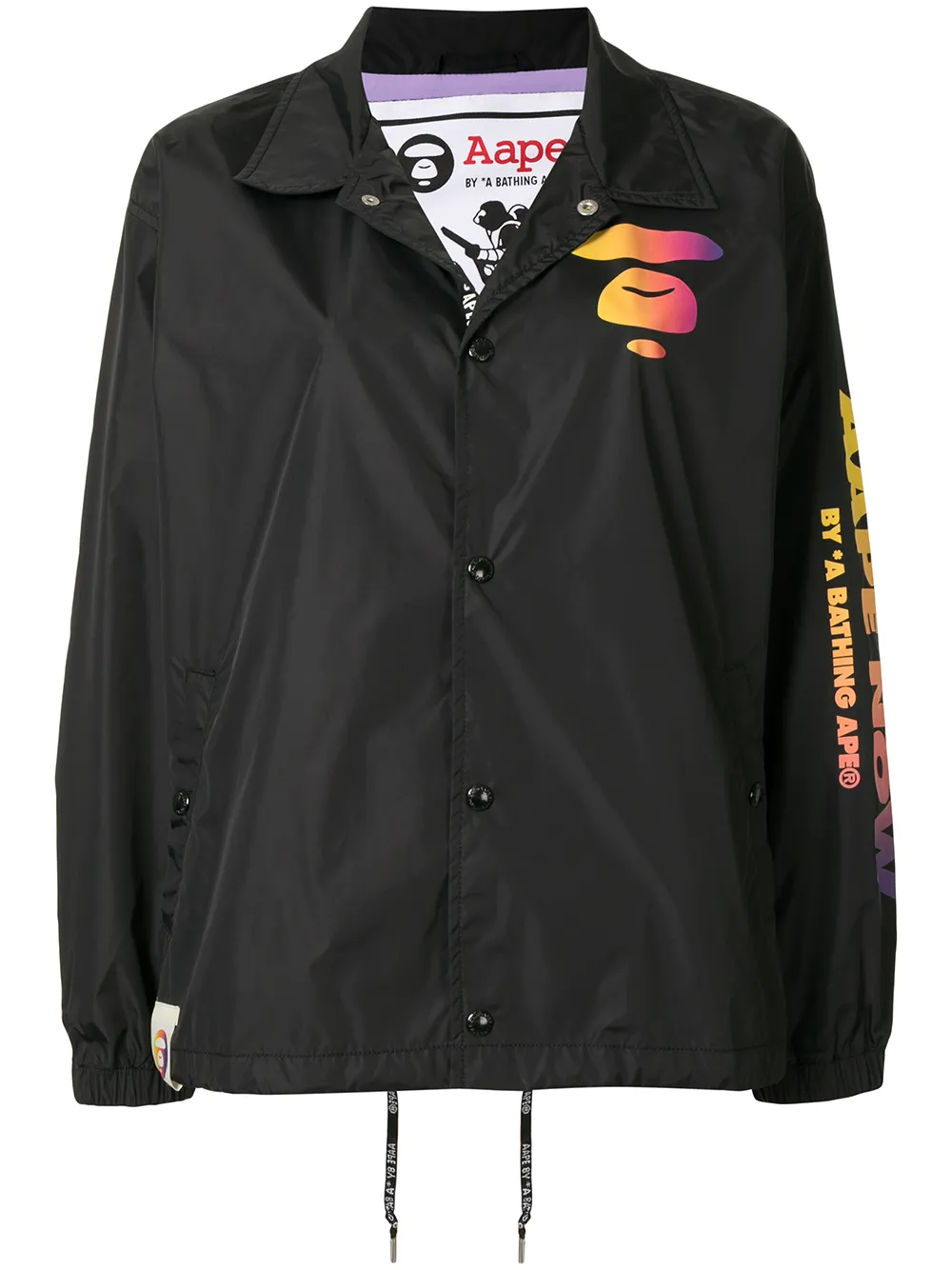 фото Aape by *a bathing ape® легкая куртка с логотипом