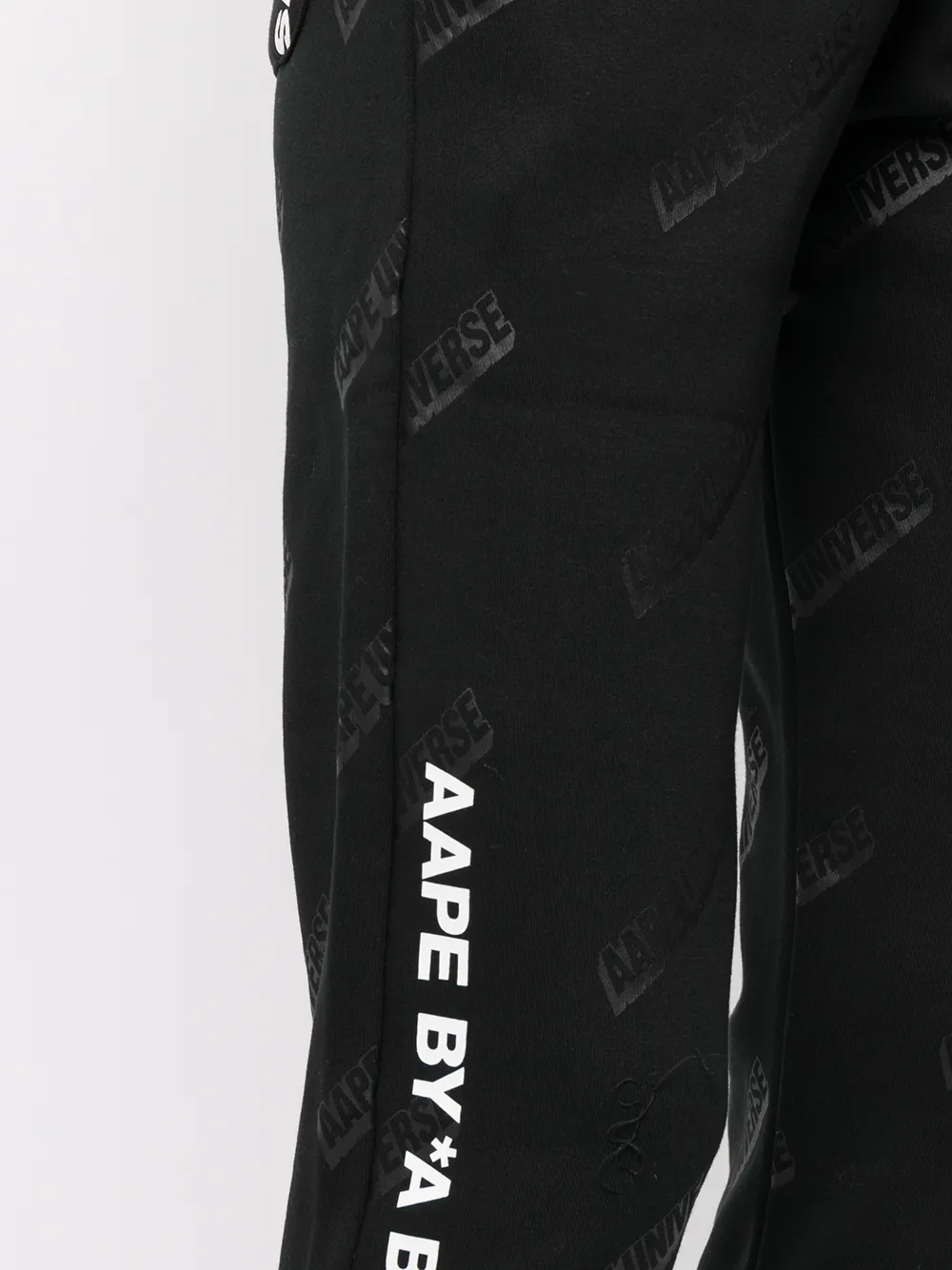 фото Aape by *a bathing ape® спортивные брюки скинни с надписью