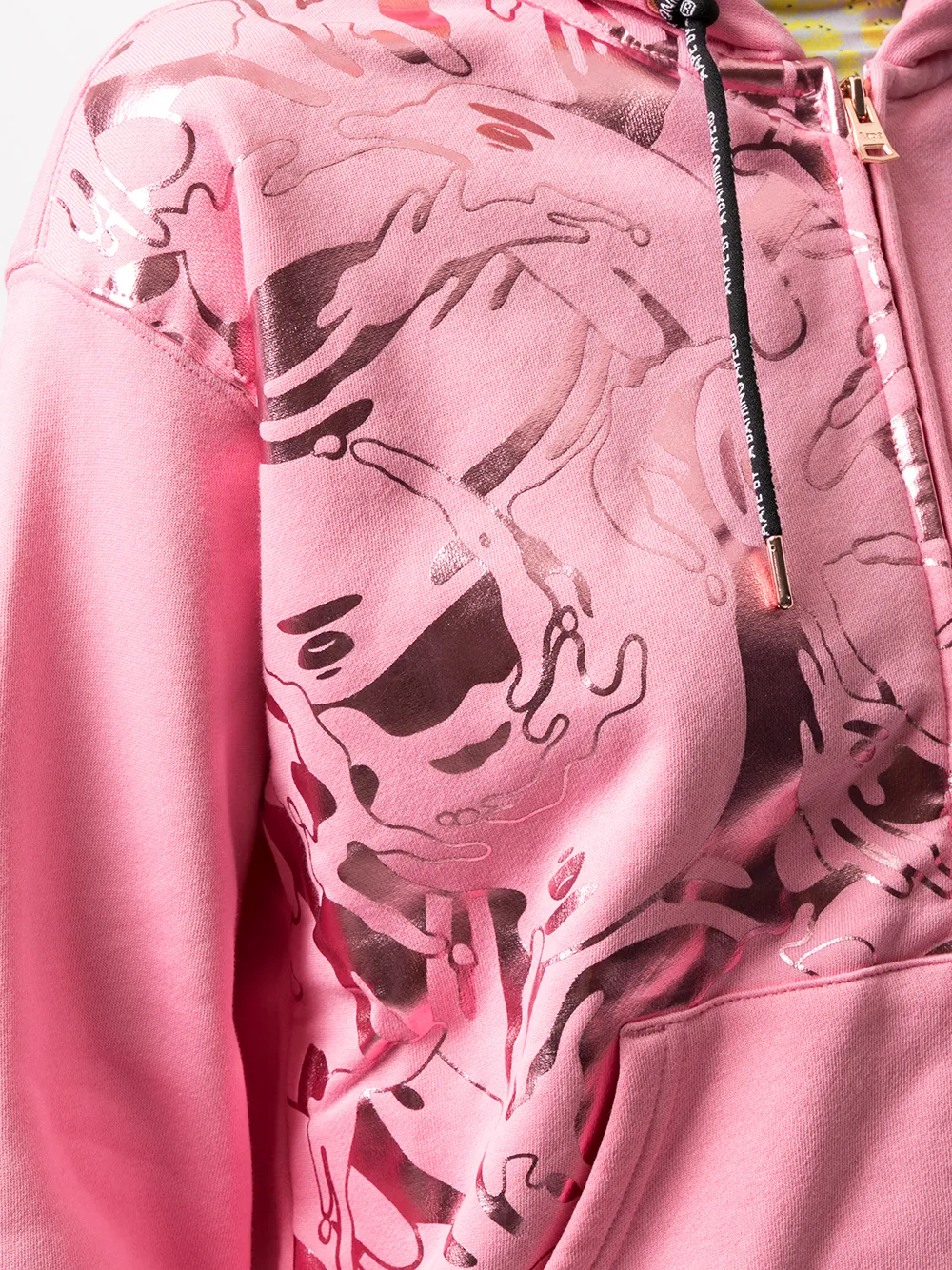 фото Aape by *a bathing ape® худи на молнии с графичным принтом