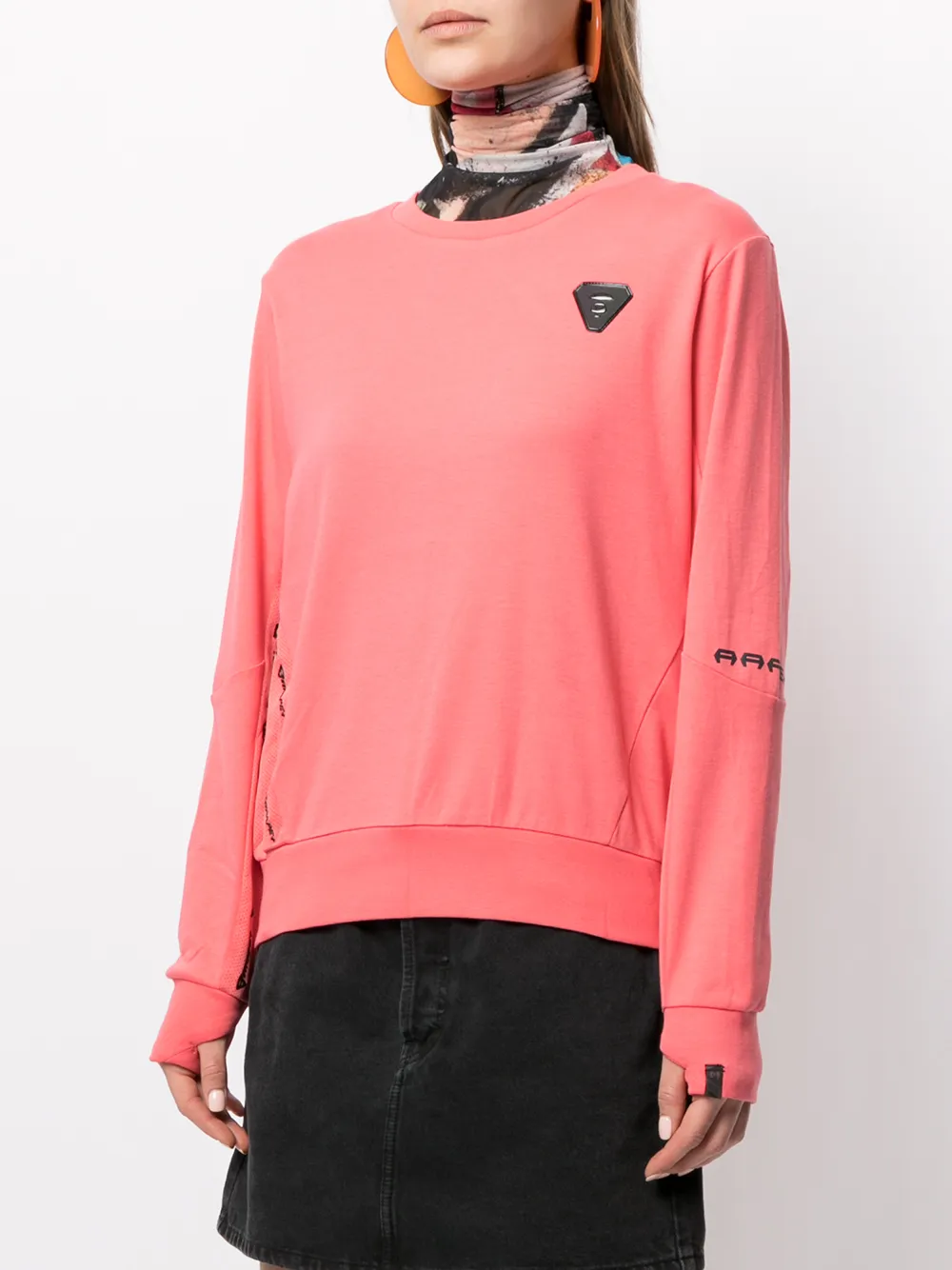 фото Aape by *a bathing ape® толстовка с нашивкой-логотипом