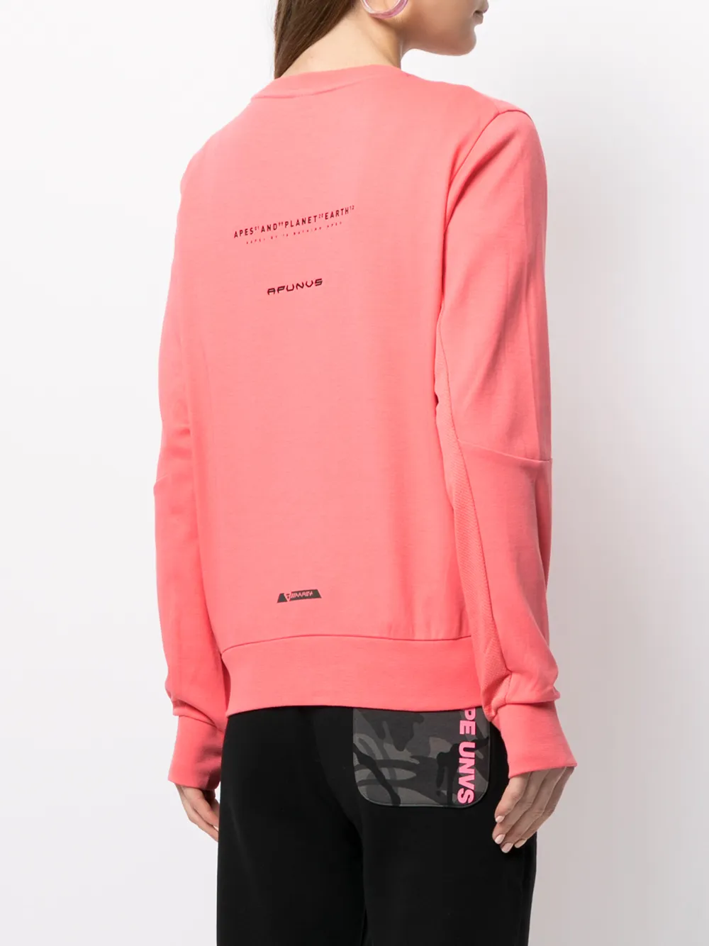 фото Aape by *a bathing ape® толстовка с нашивкой-логотипом