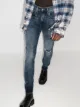 Image 2 of R13 Sid ripped-detail skinny jeans