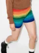 Image 2 of The Elder Statesman Morph striped knitted shorts