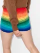The Elder Statesman Morph striped knitted shorts