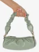 Manu Atelier Ruched Cylinder Schultertasche