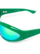 Bottega Veneta Eyewear wraparound-frame tinted-lens sunglasses