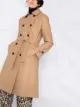 Harris Wharf London pressed wool trench coat