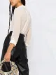 Elisabetta Franchi sheer shirt-style bodysuit