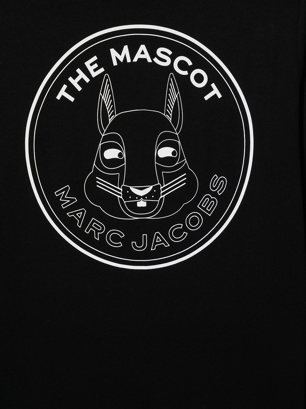 фото The marc jacobs kids футболка с круглым вырезом и логотипом