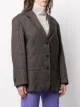 In The Mood For Love Time houndstooth check blazer