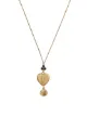 Image 2 of Dolce & Gabbana 18kt yellow gold sapphire heart pendant necklace