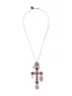 Image 1 of Dolce & Gabbana 18kt yellow gold Tradition cross pendant necklace