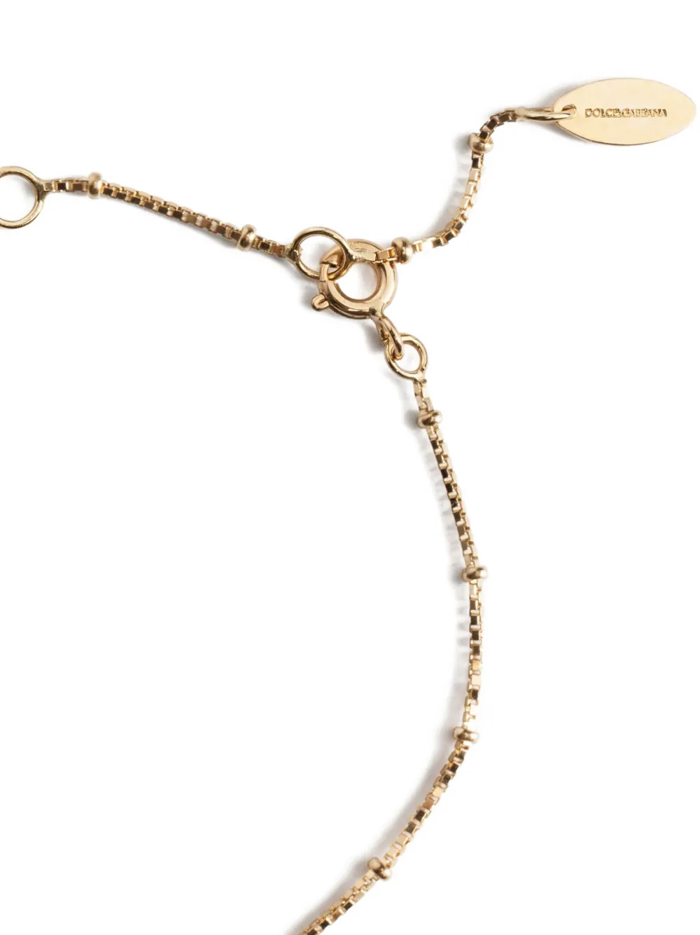 Dolce & Gabbana Halsketting met hart hanger Goud