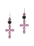 Dolce & Gabbana Family cross earrings - Gold