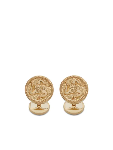 Dolce & Gabbana Abotoaduras com pedraria decorativa