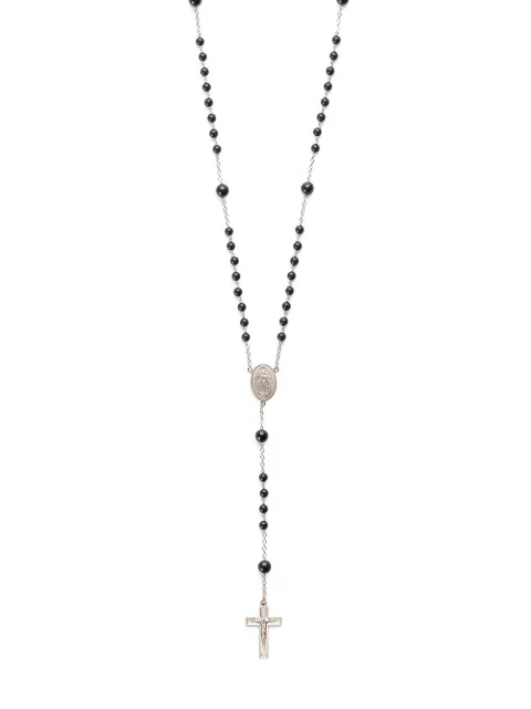 Dolce & Gabbana collier chapelet en or blanc 18ct