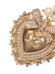 Dolce & Gabbana 18kt yellow gold diamond Devotion earrings