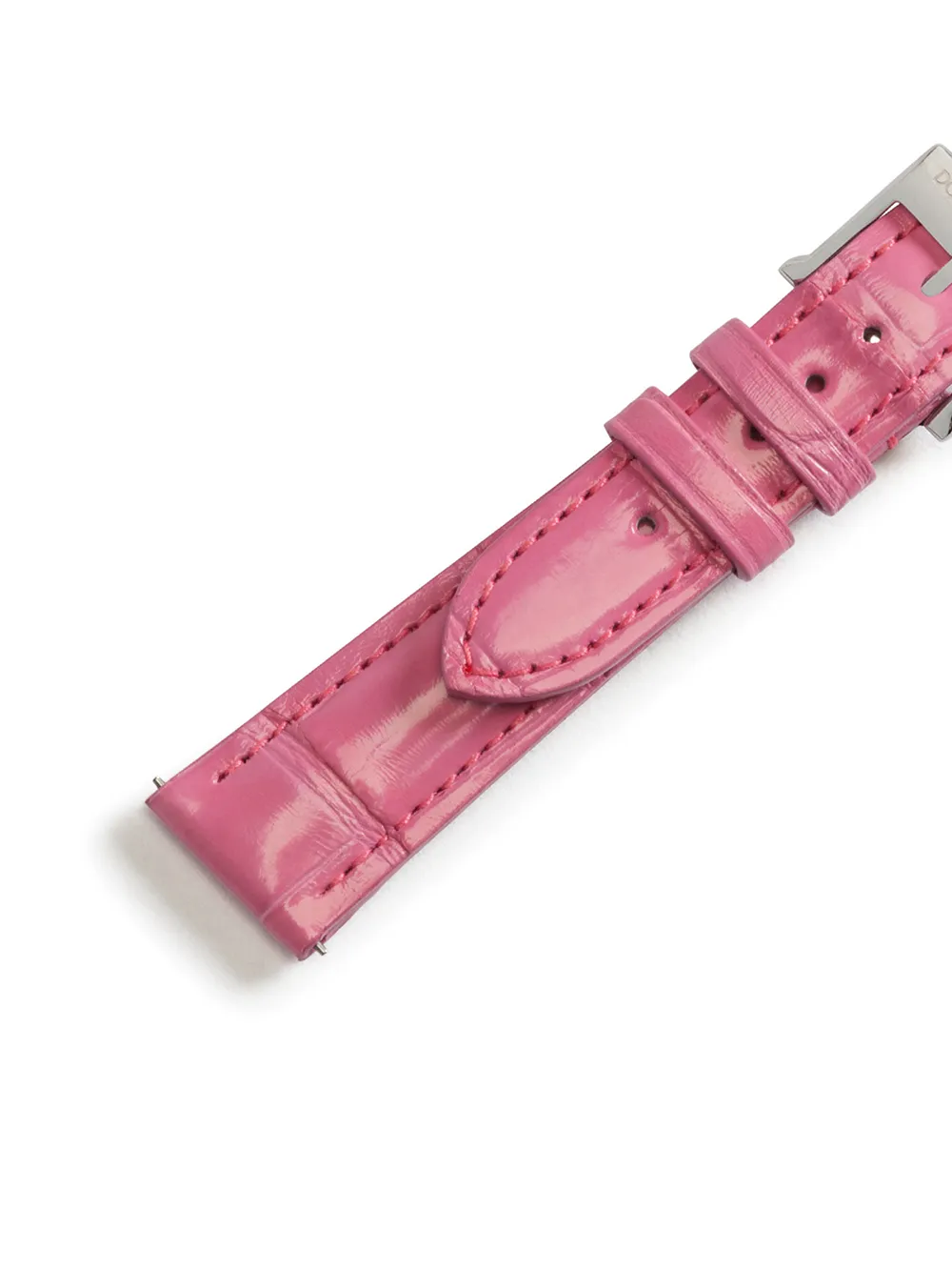 Dolce & Gabbana Horloge met logo-reliëf - Roze