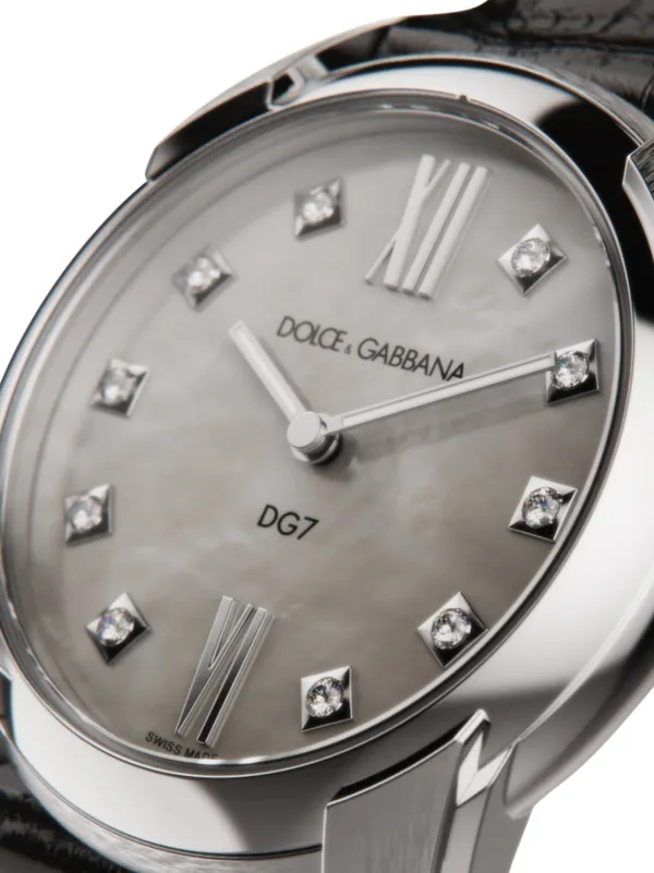 Dolce & Gabbana DG7 40mm Watch | Grey | FARFETCH