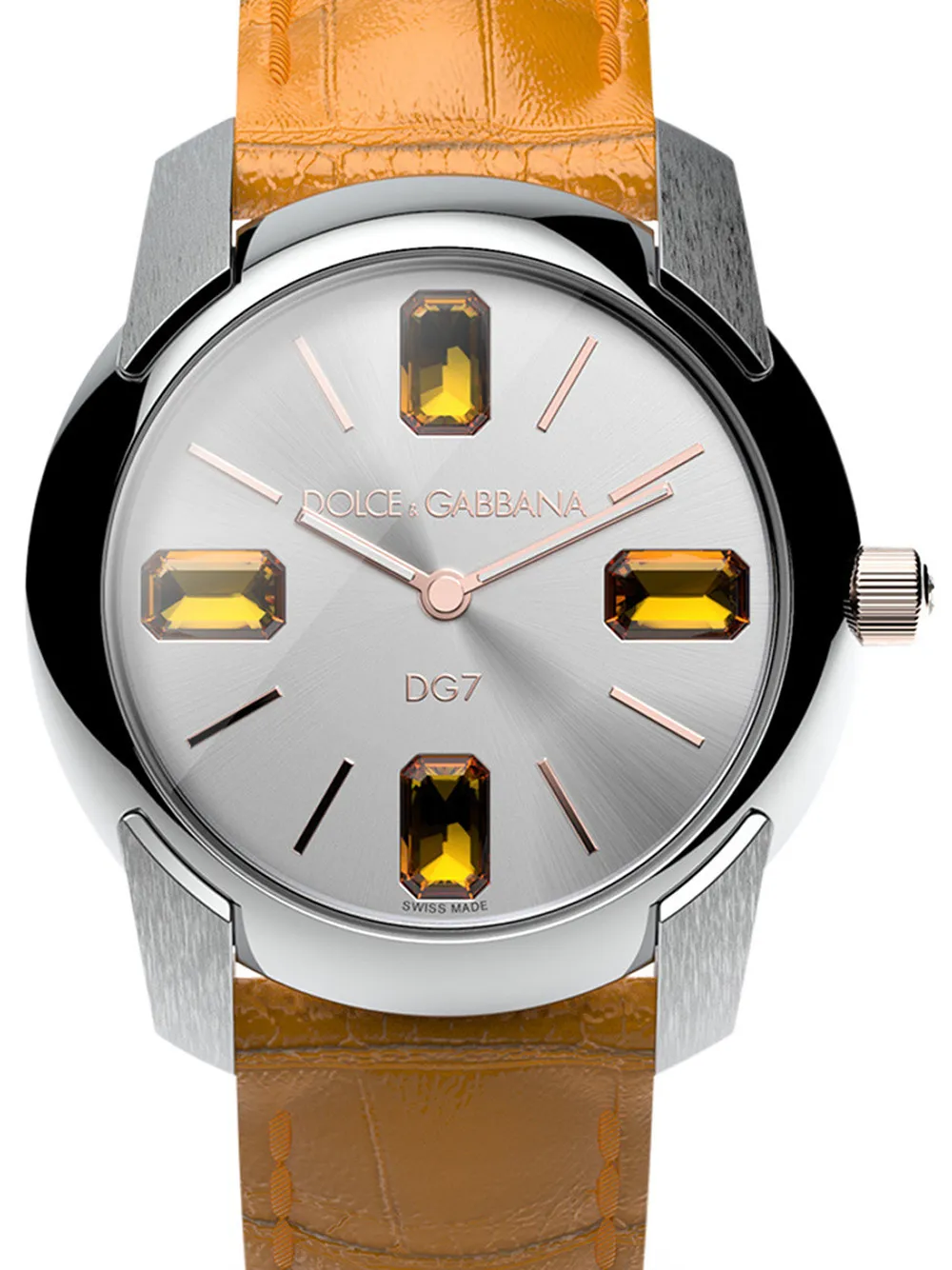 Dolce & Gabbana DG7 Rainbow horloge - Oranje