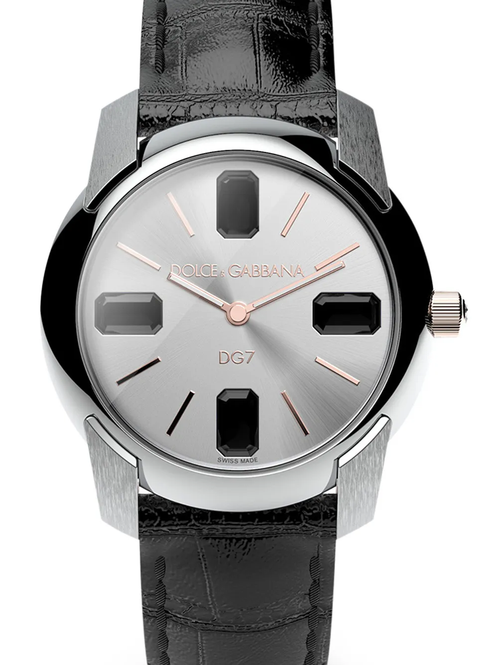 Dolce & Gabbana DG7 Rainbow horloge - Zwart