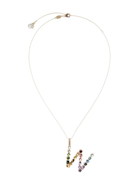 Dolce & Gabbana Colar com pingente da letra W