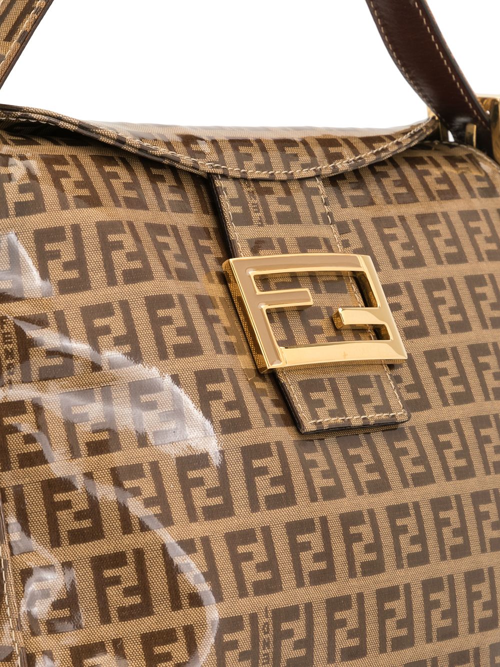 фото Fendi pre-owned сумка-тоут с узором zucchino