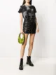 Image 2 of Manokhi Biker leather mini skirt