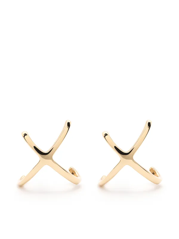plain stud earrings