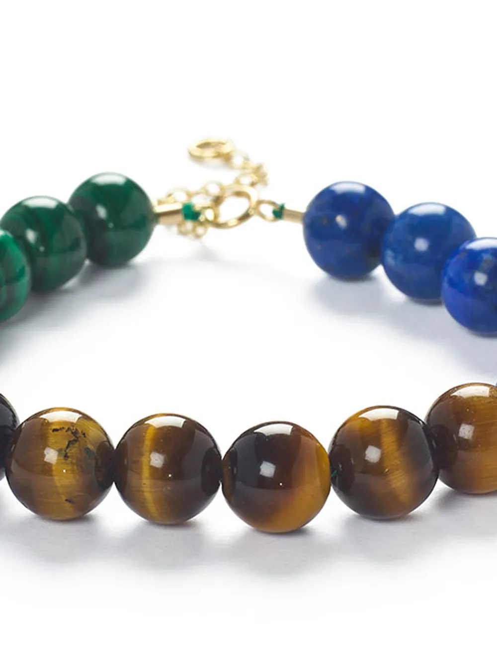 фото The alkemistry trio block beaded bracelet