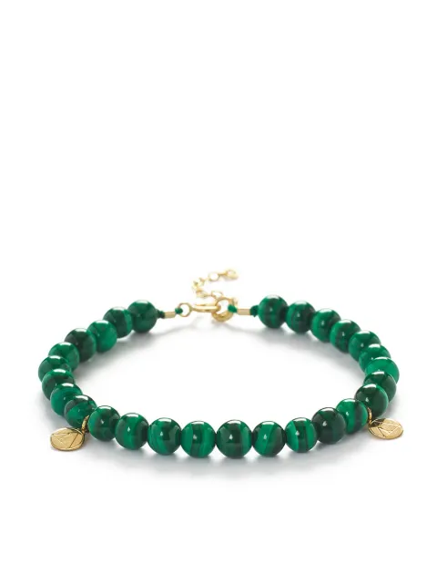 THE ALKEMISTRY malachite beaded bracelet 