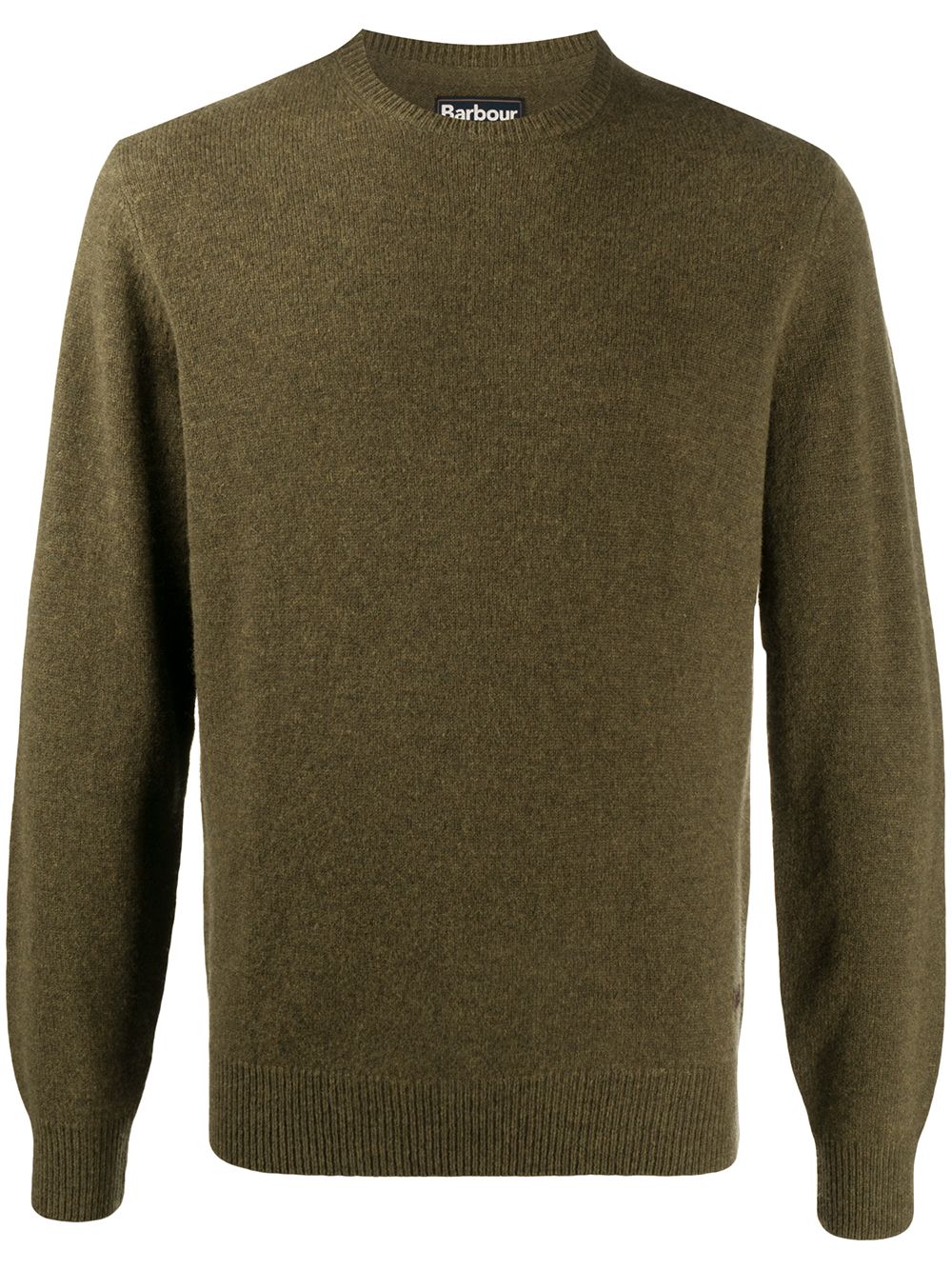 

Barbour round neck knitted jumper - Green