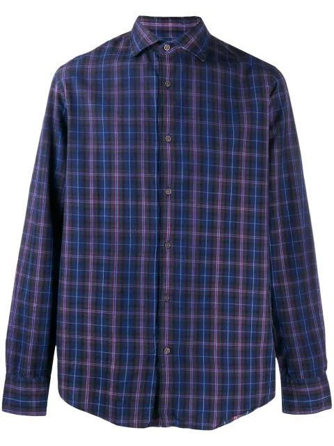 Deperlu checked cotton shirt