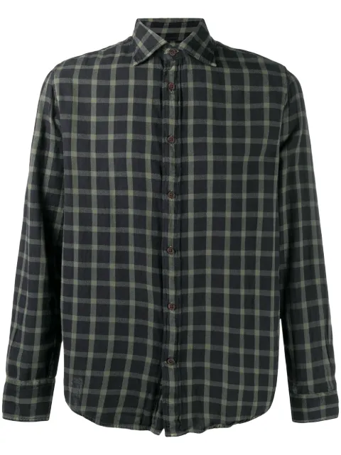 Deperlu Thomas checked cotton shirt