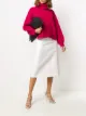 Image 2 of DVF Diane von Furstenberg ribbed high neck jumper