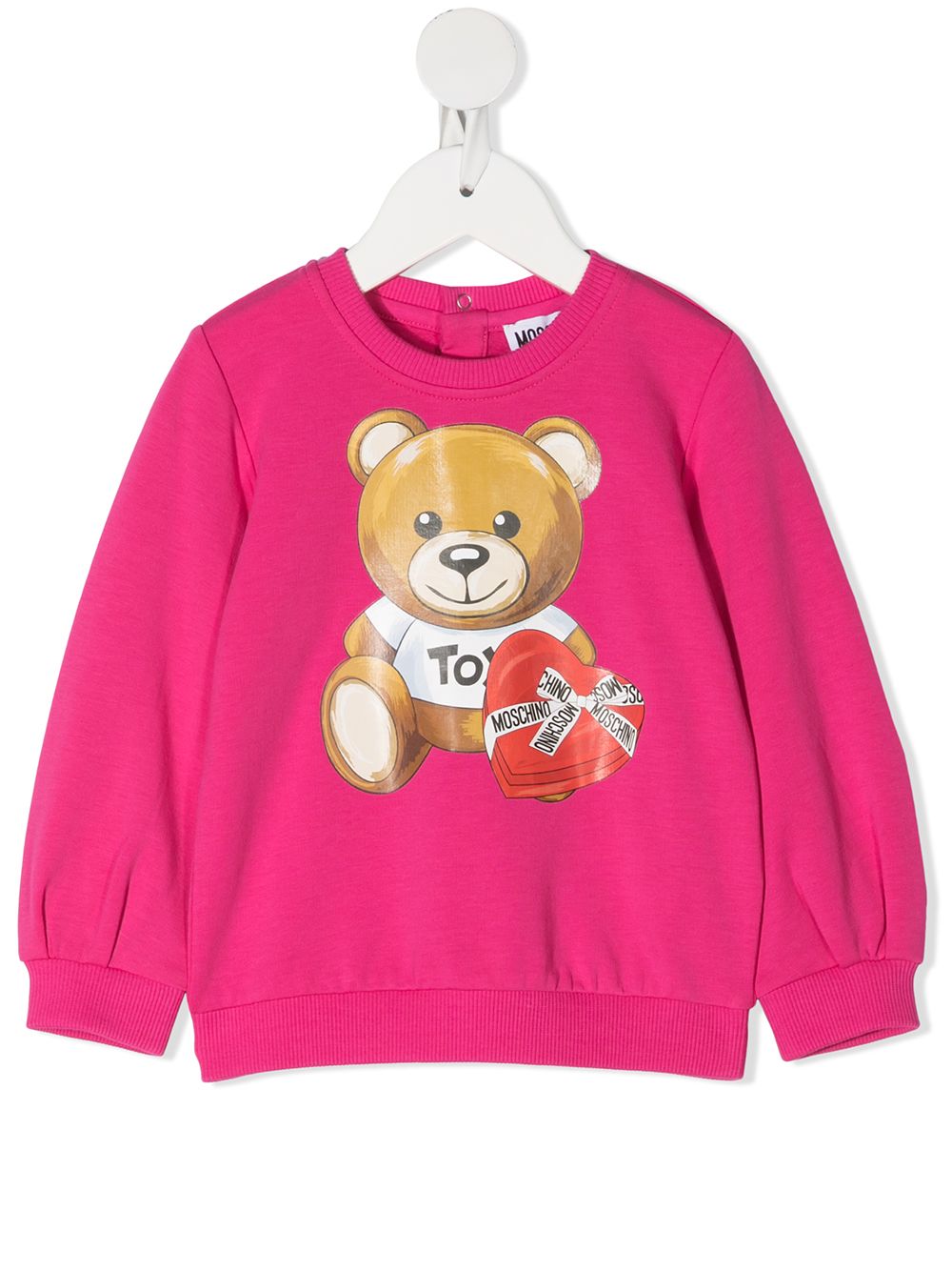 фото Moschino kids толстовка toy bear