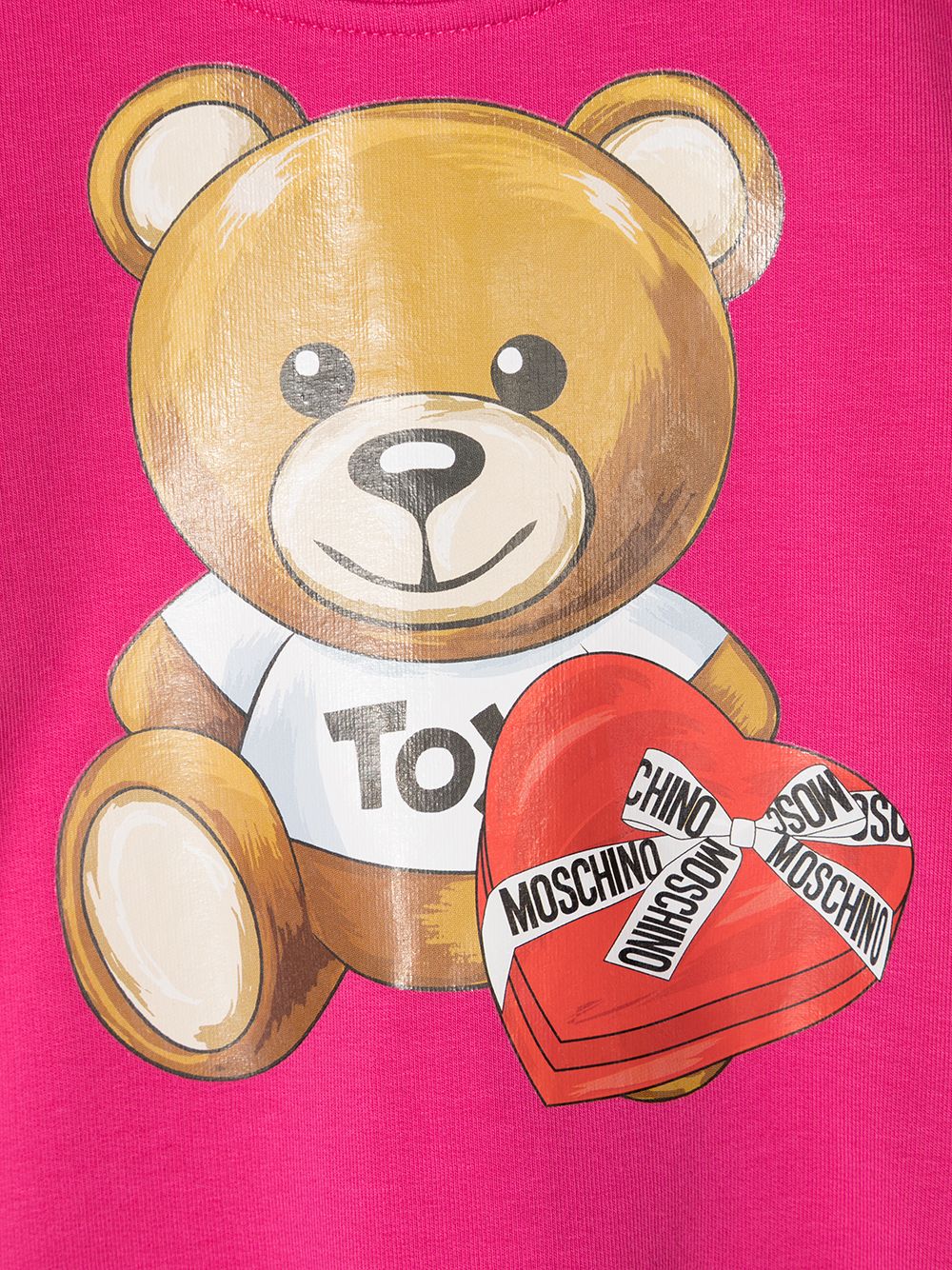 фото Moschino kids толстовка toy bear