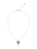 Dolce & Gabbana 18K yellow gold Devotion diamond and pearl necklace