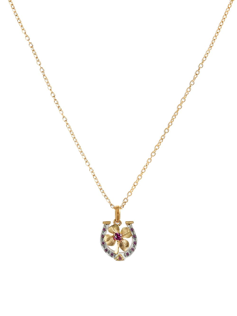 Shop Dolce & Gabbana 18kt White/yellow Gold Necklace